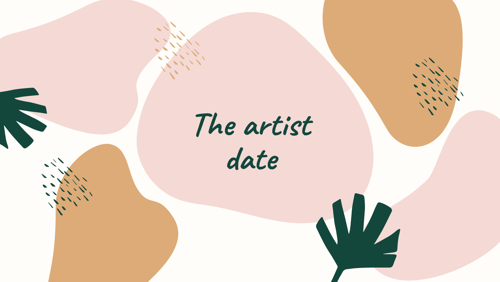 the artist date 